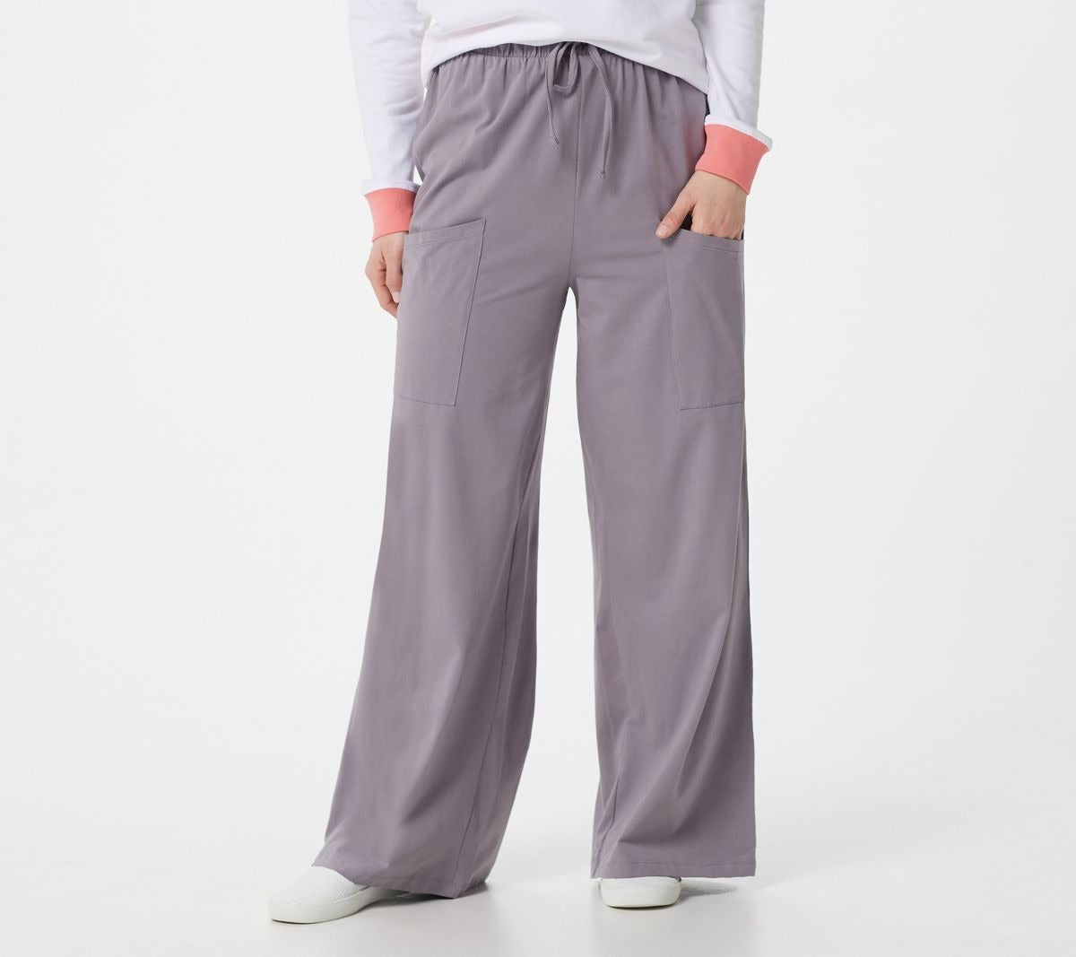 Organic Cotton Wide Leg Pant