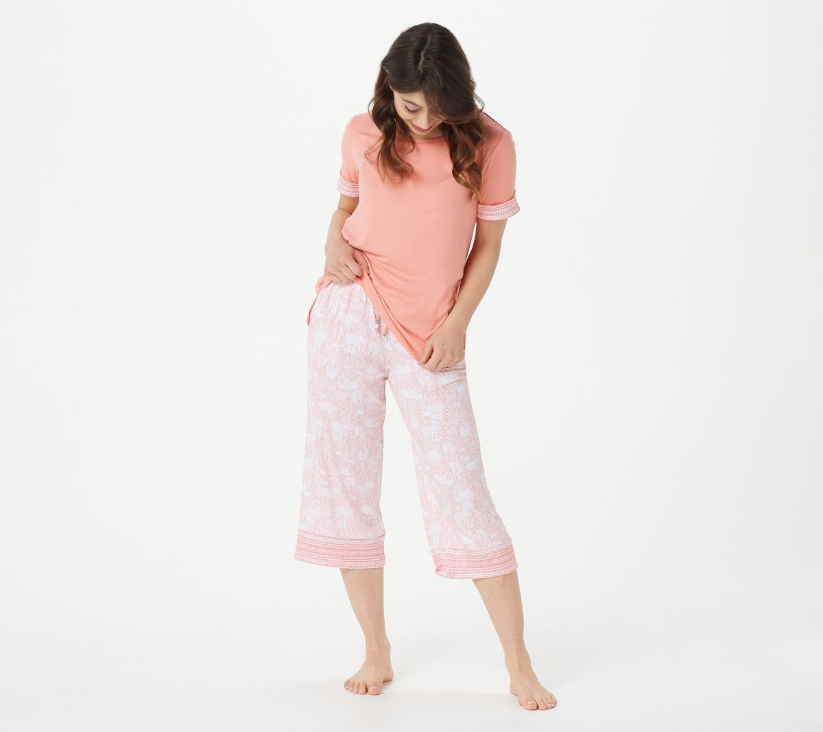 Smart Comfort Cropped PJ Set