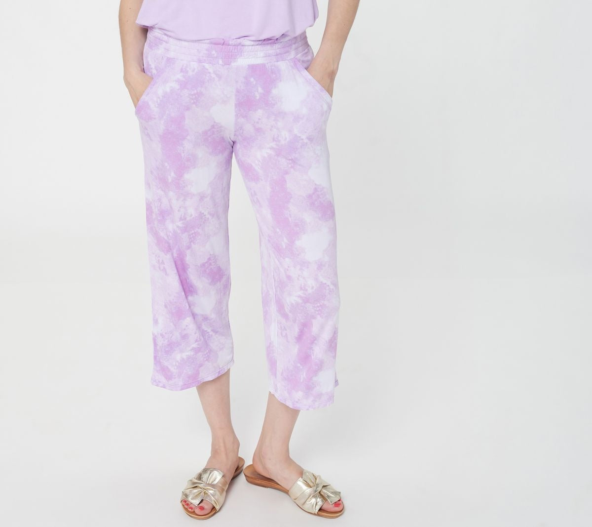 Stretch Modal Cropped Pants