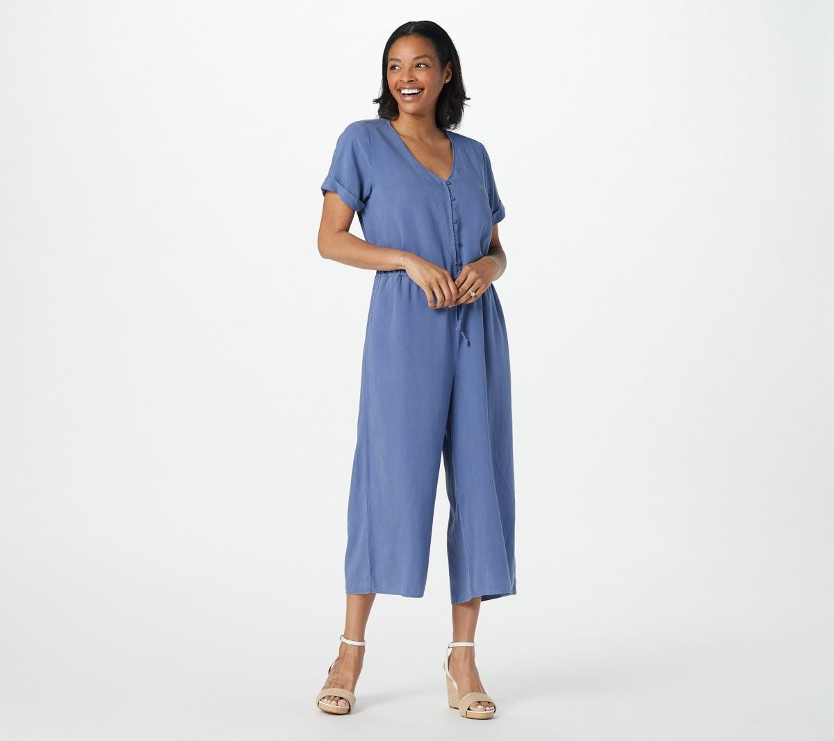 Tencera Jumpsuit with Tie Waist
