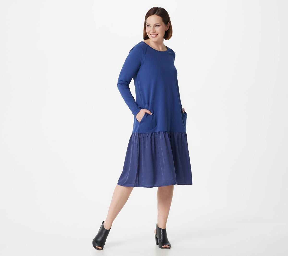 French Terry Dress with