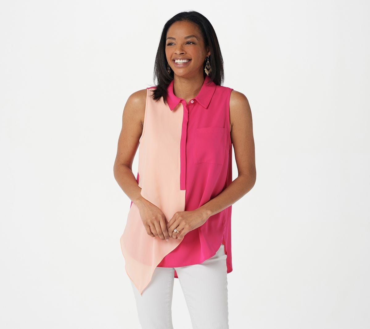 Collared Tank w/ Chest