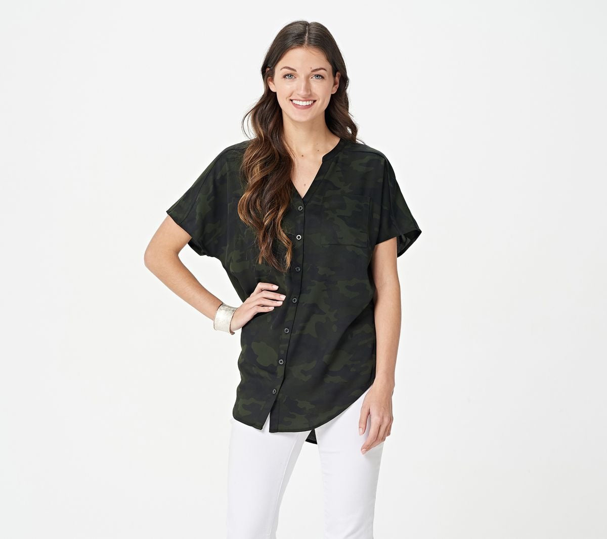 Slouchy Stretch Button