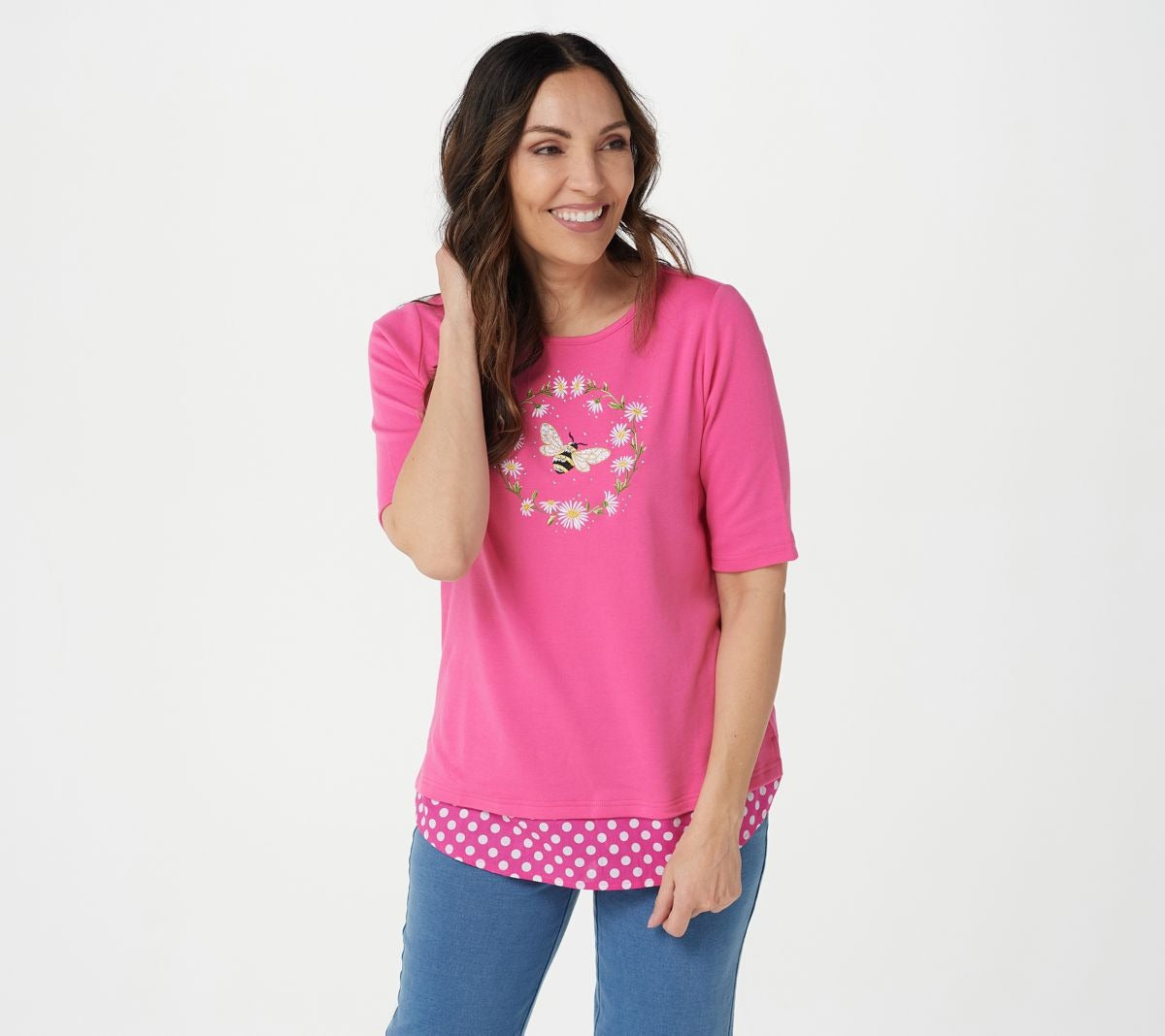 Springtime Embellished Top