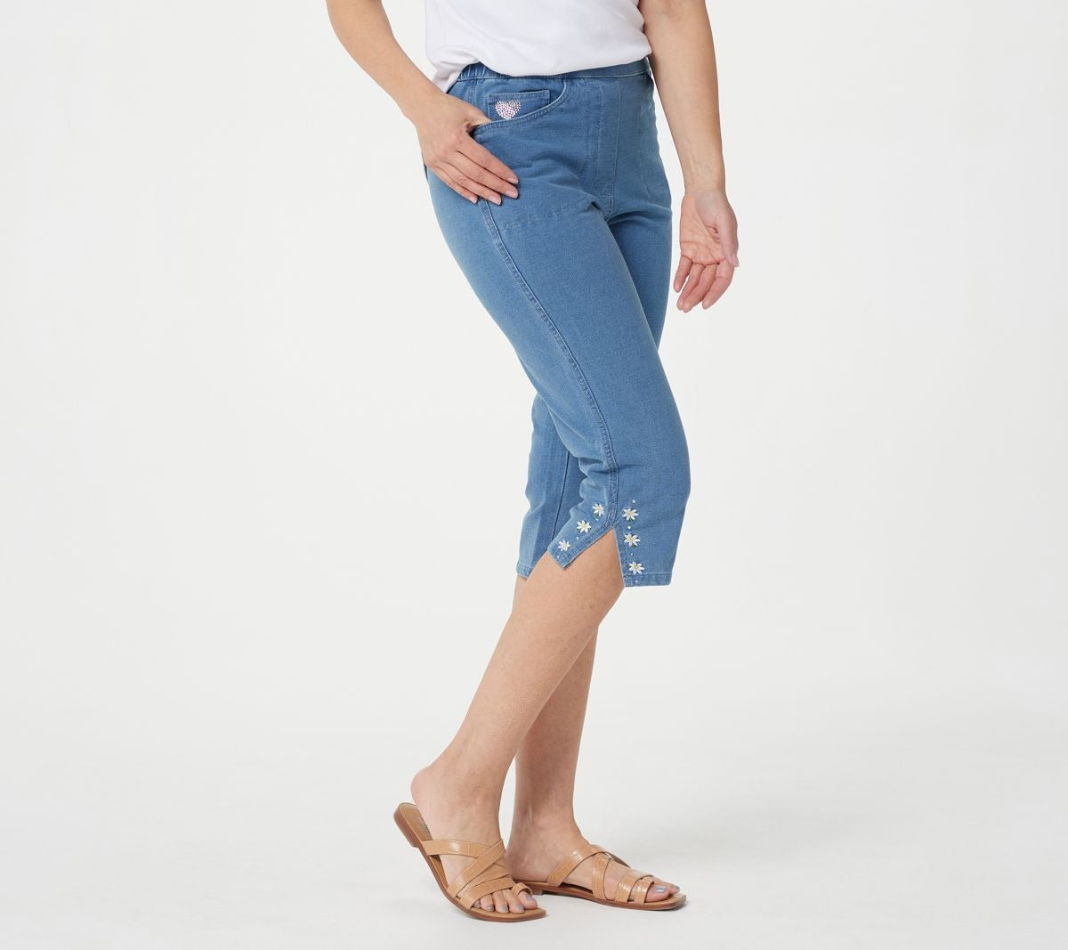 DreamJeannes Capri with Ditsy