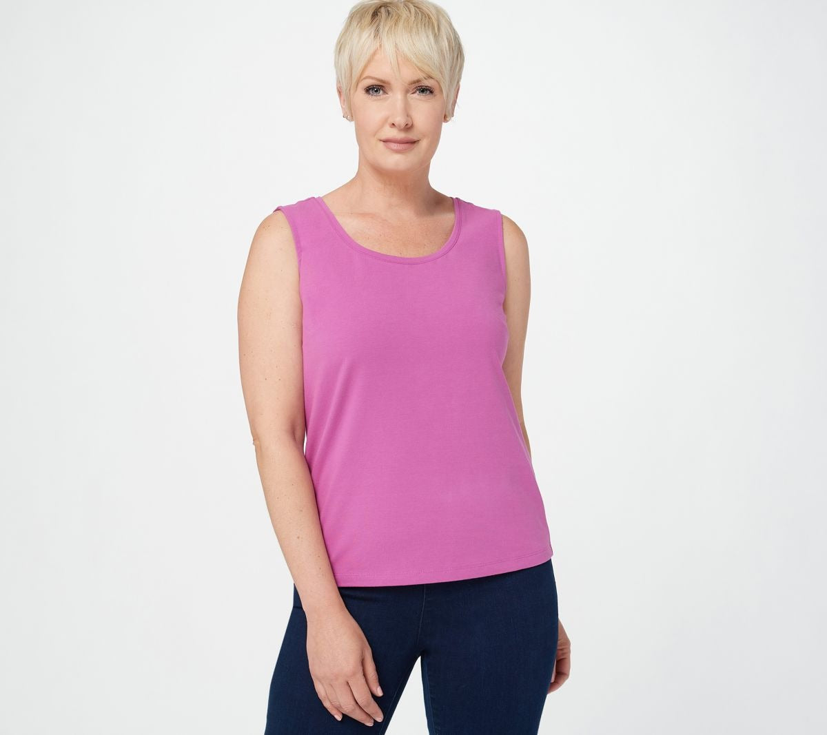 Luxe Knit Scoop Neck Tank