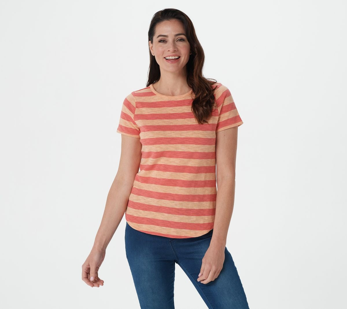 Rugby Stripe Short-Sleeve Tee Shirt