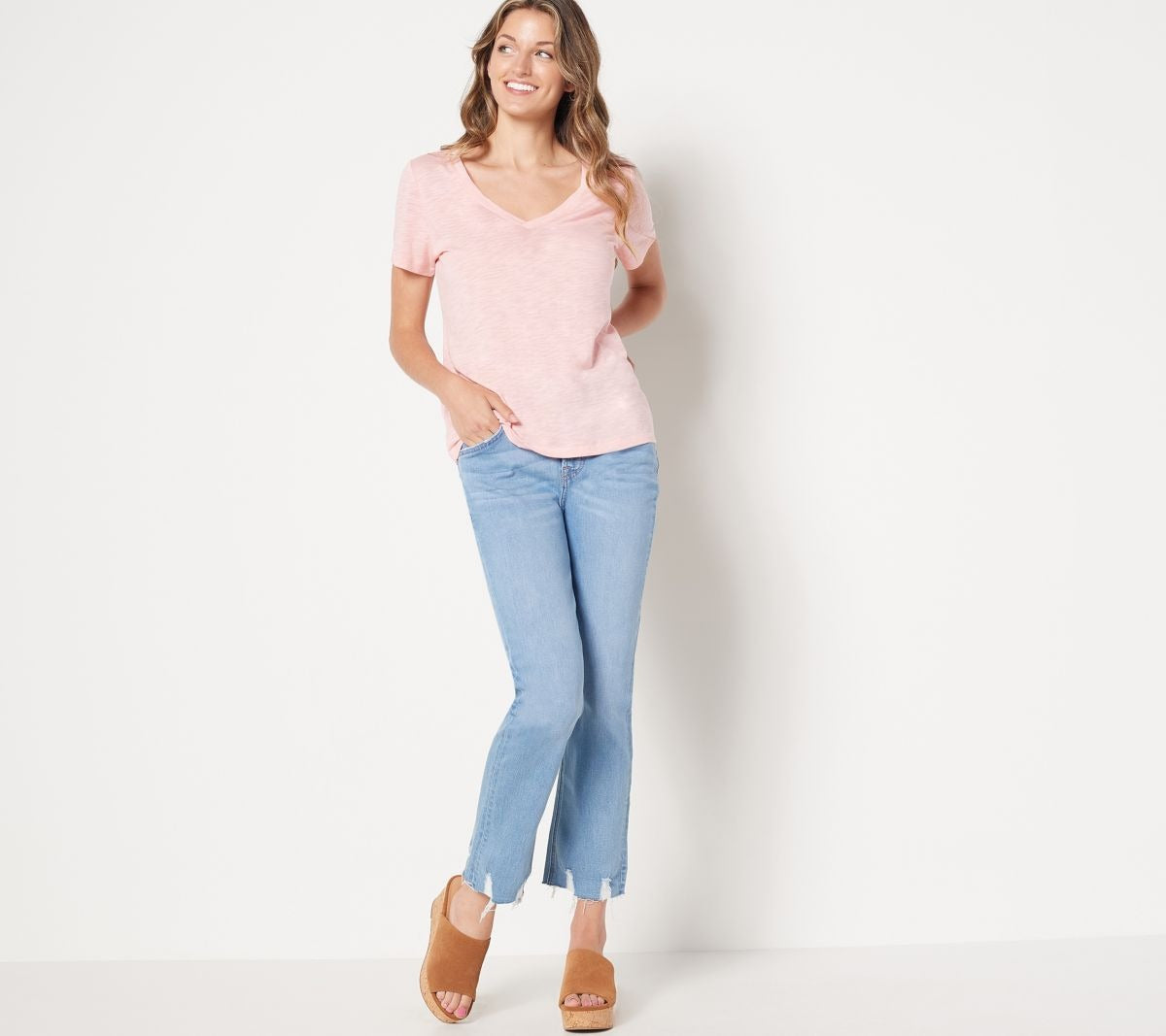 Ankle Straight Jeans