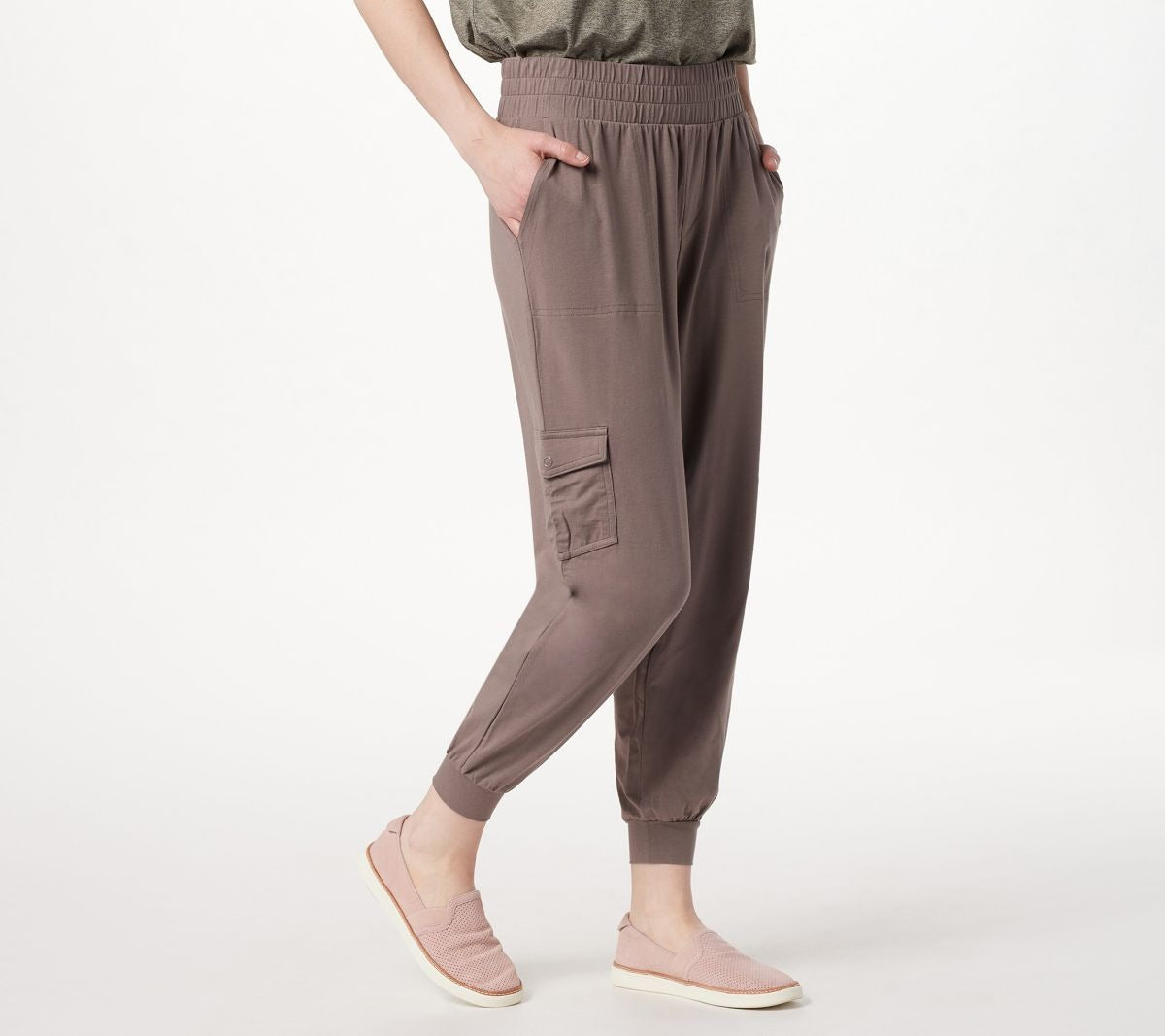 Cozy Knit Cargo Jogger Pant
