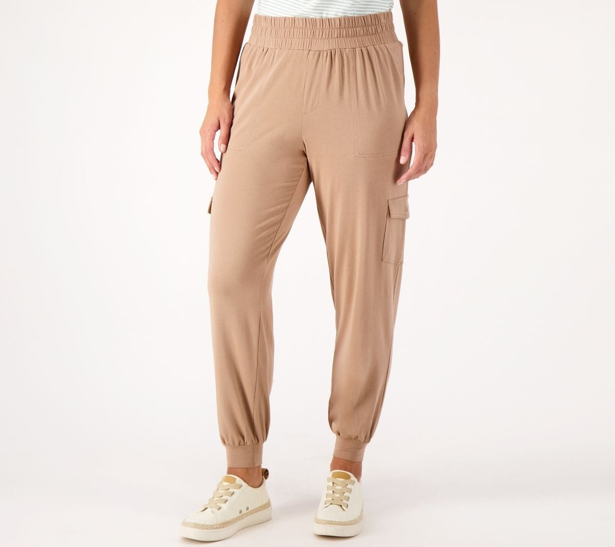 Cozy Knit Cargo Jogger Pant
