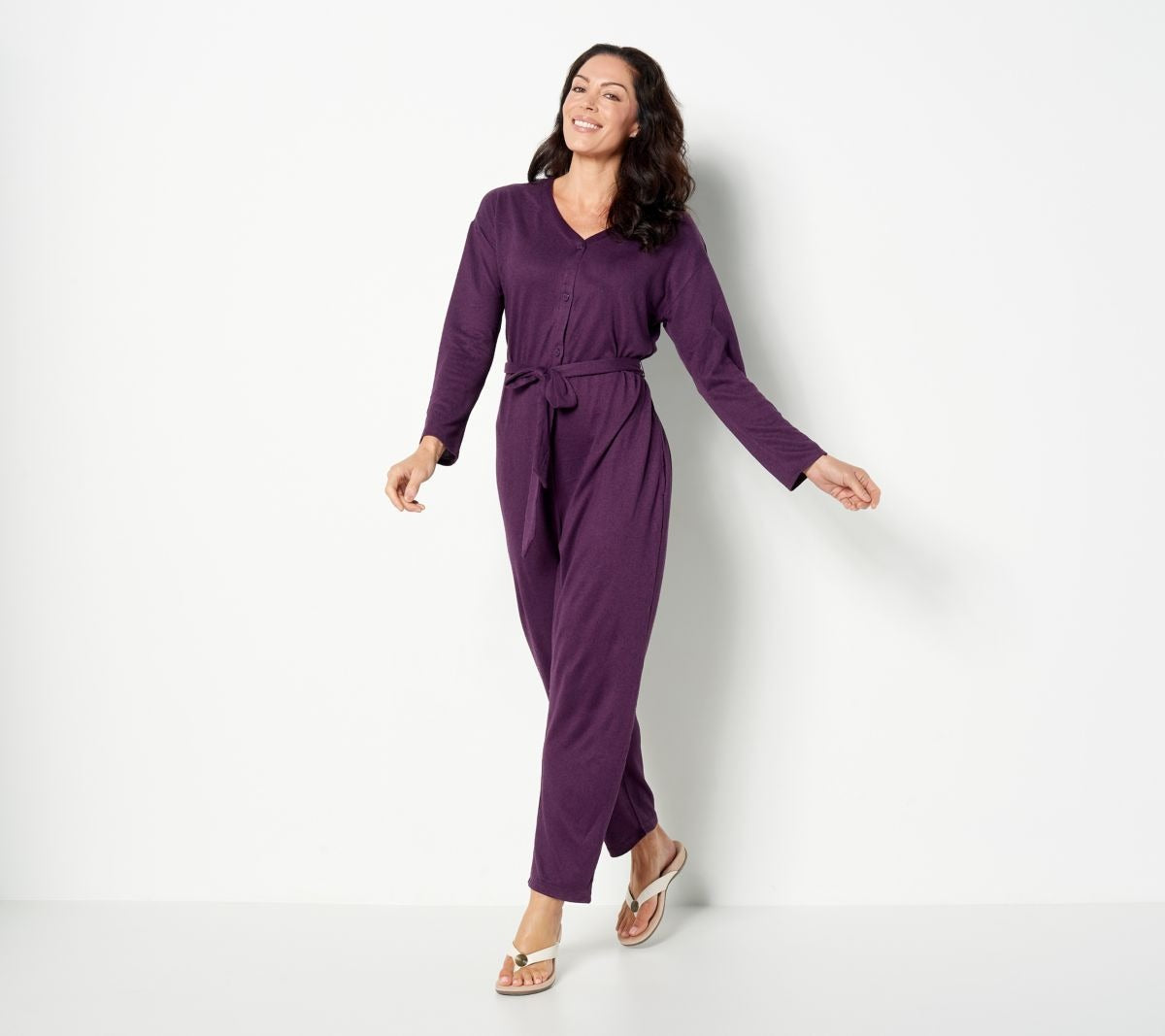 Marshmallow Jersey Jumpsuit