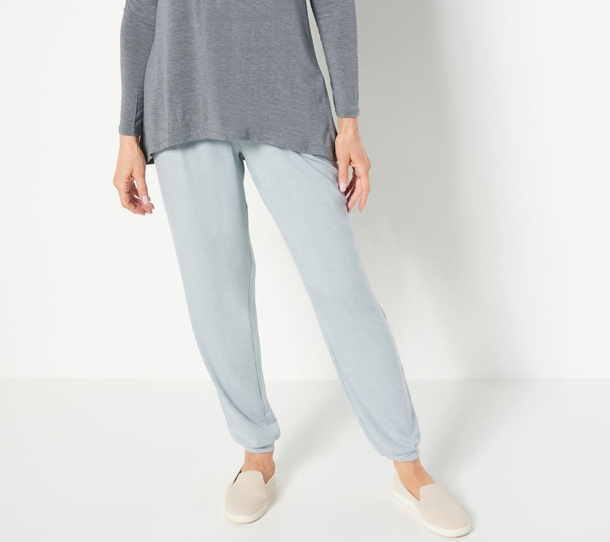 Brushed Knit Jogger Pants