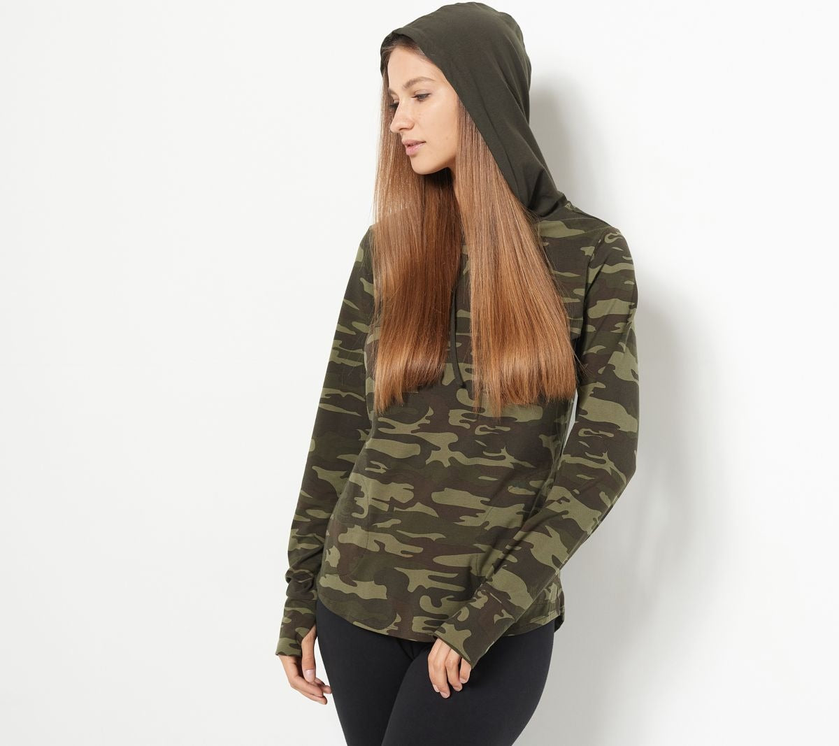 TripleLuxe Knit Camo Hoodie