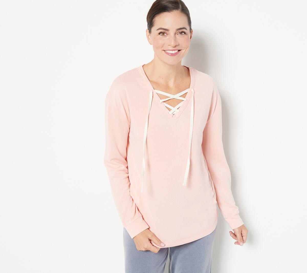 Sand Wash French Terry Lace