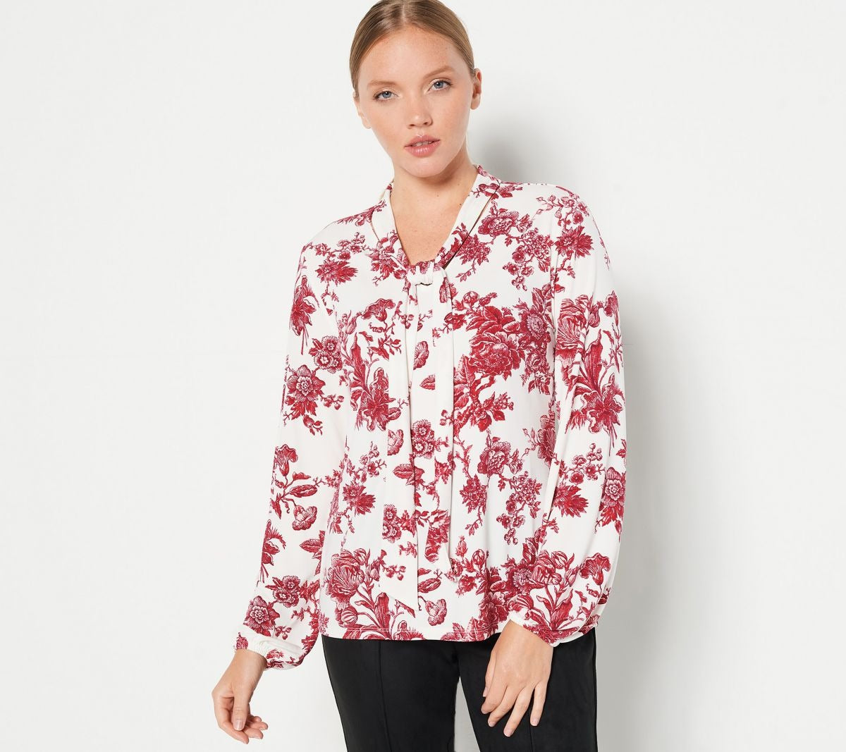 City Knit Long Sleeve Mock Neck