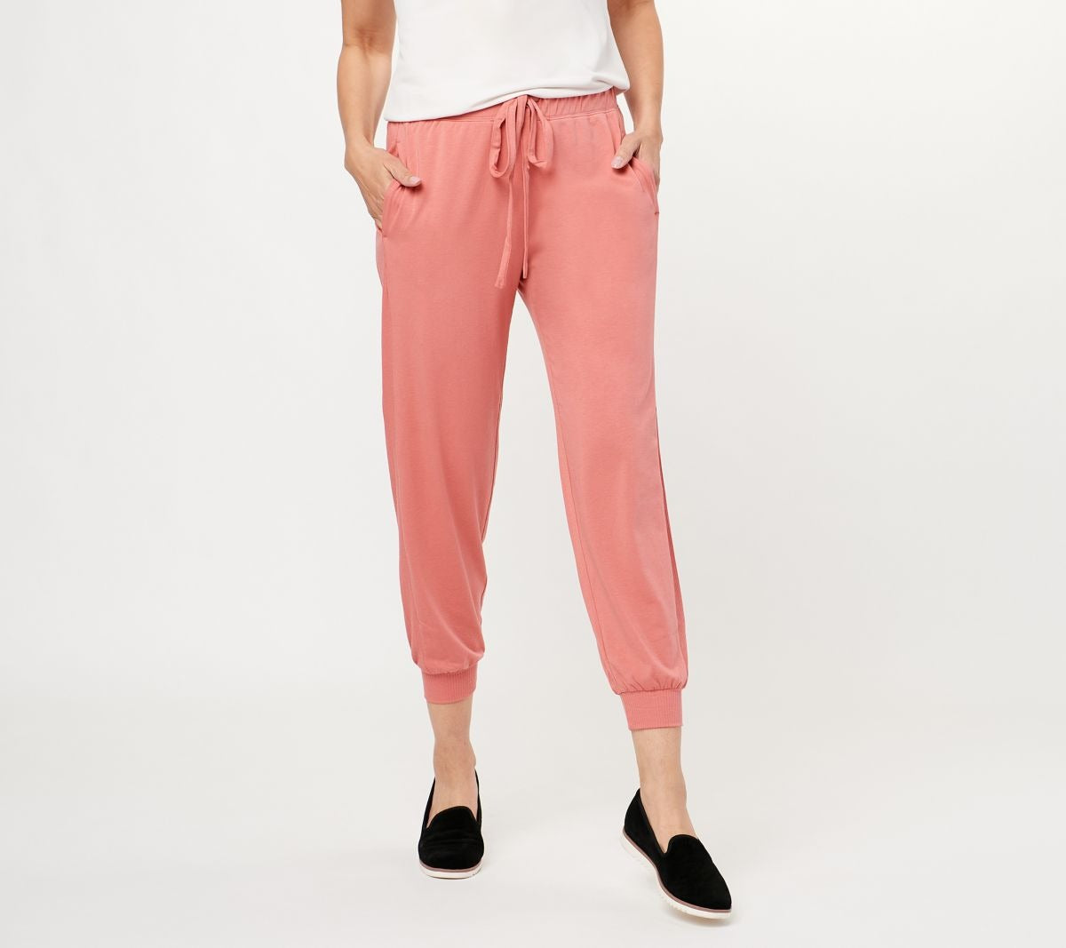 Cozy Knit Jersey Ribbed Jogger