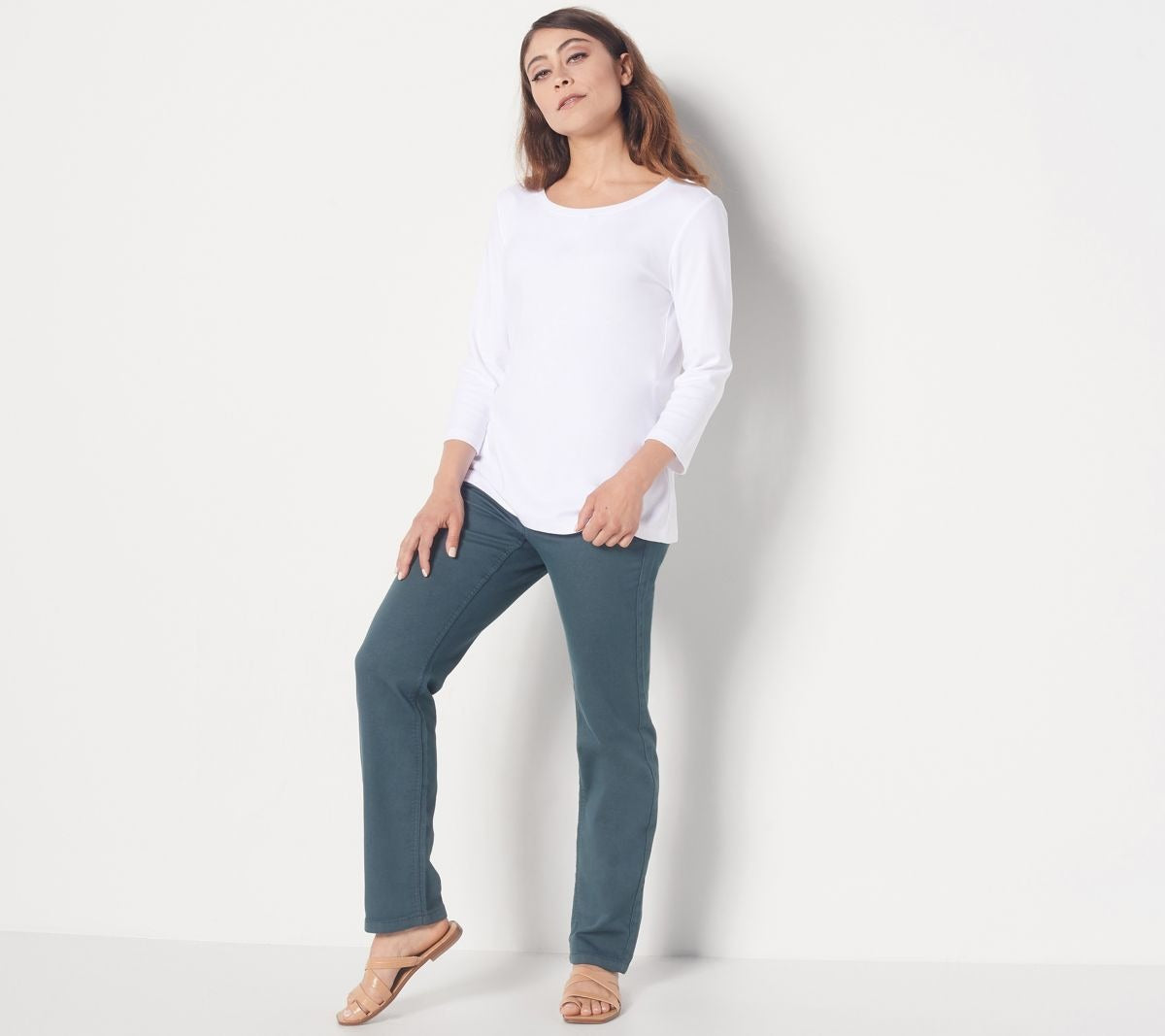 Colored Comfy Knit Regular Straight