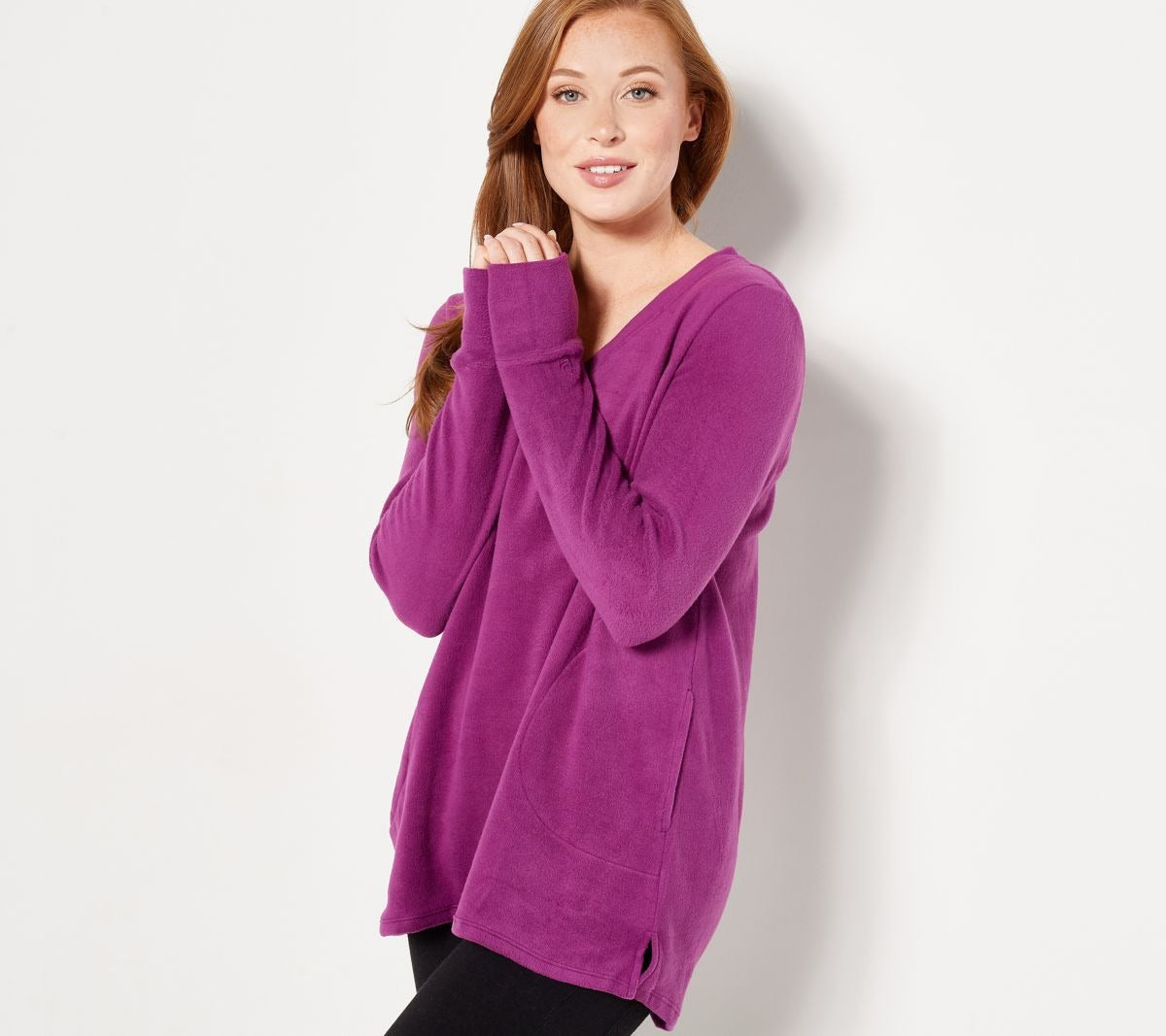 Fleecewear V-Neck Tunic