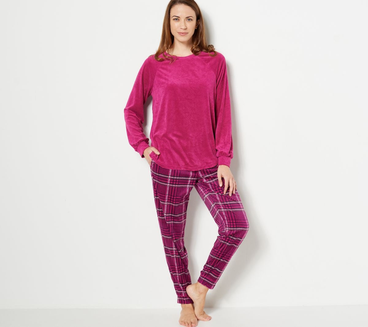 Silky Velour Long Sleeve