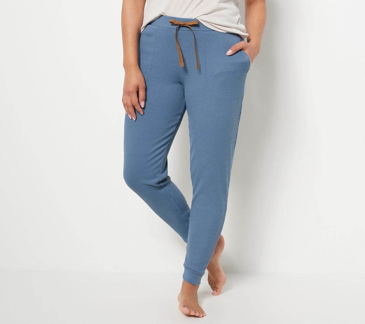 Brushed Rib Joggers