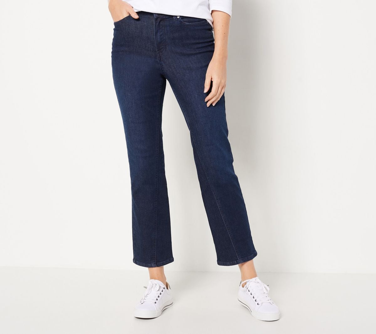 True Denim Straight-Leg