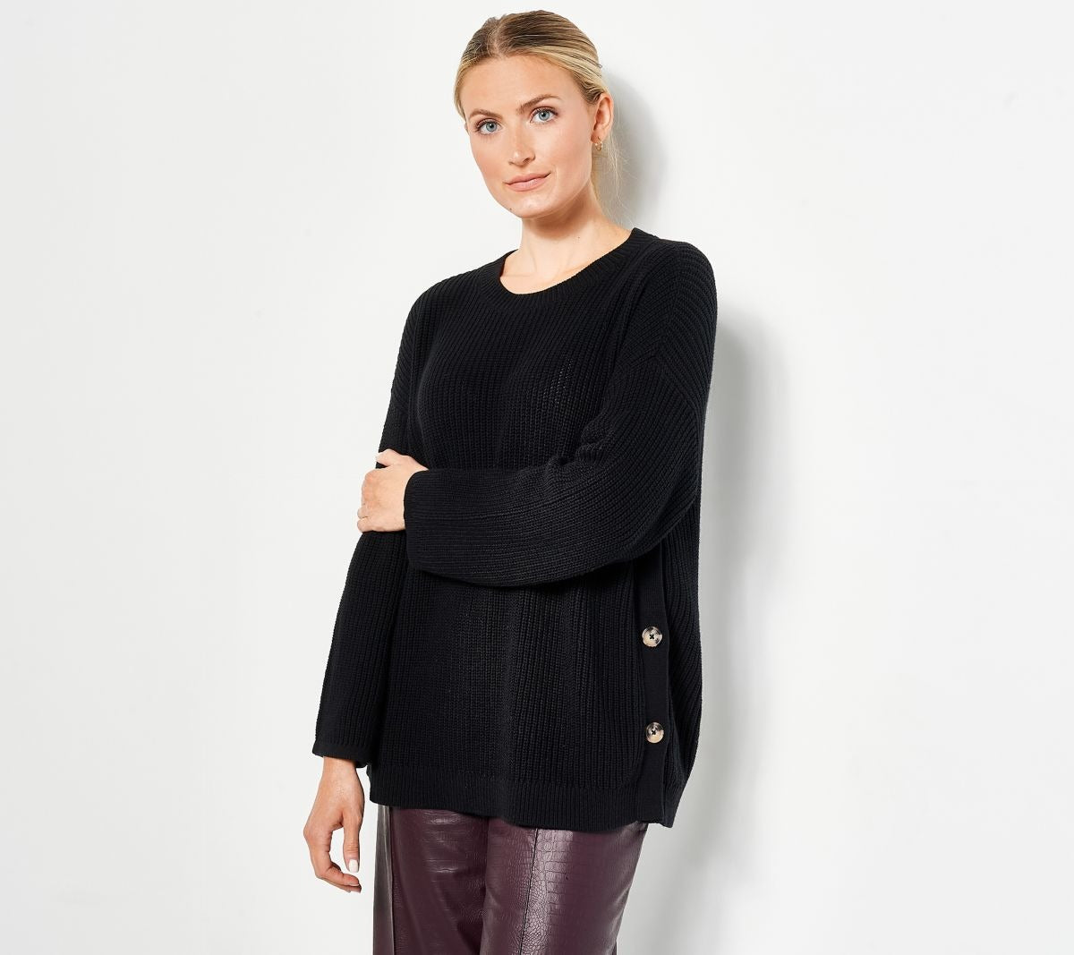 Jason Wu Novelty Stitch Dropped Shoulder