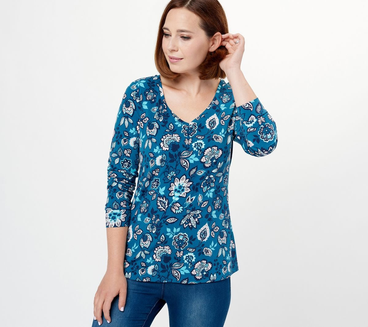 City Knit Printed Long