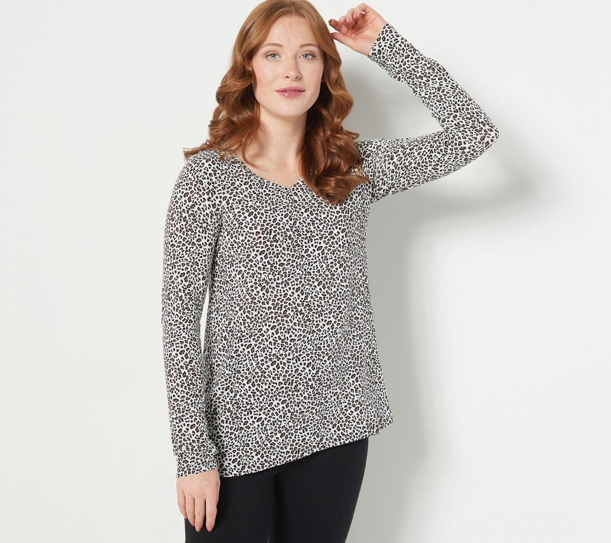 Softwear with Stretch V-Neck High