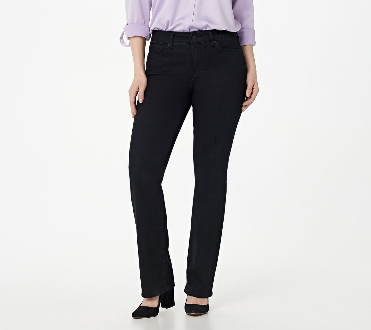 Marilyn Straight Jeans in Cool Embrace