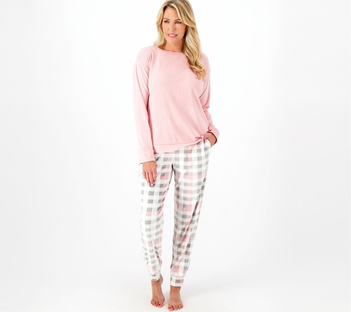 Ultra Plush Velvet Fleece Pajama Set