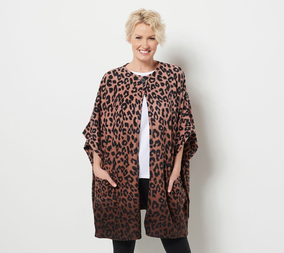 Fleecewear with Stretch Blanket Wrap