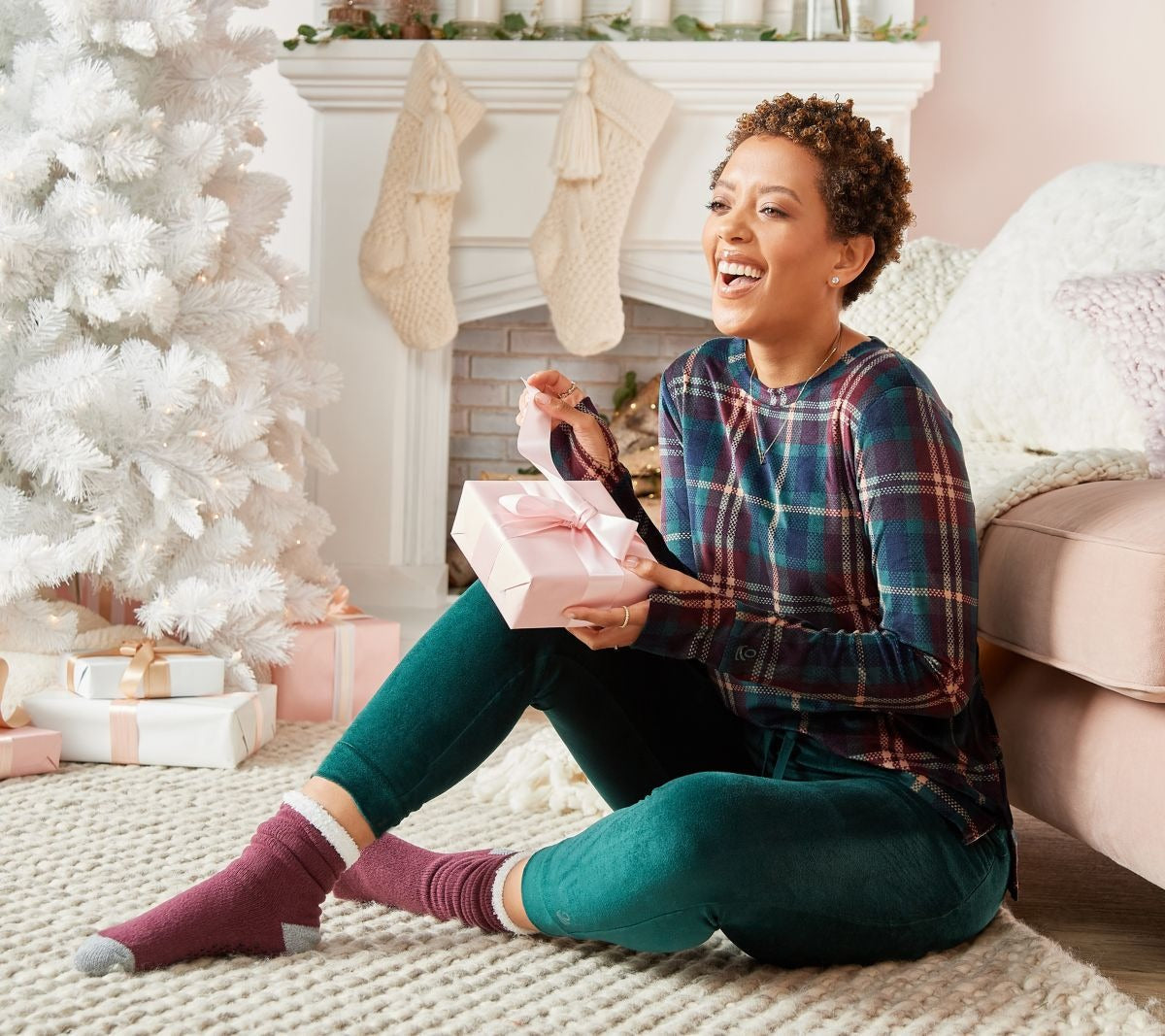 Soft Velour Fireside