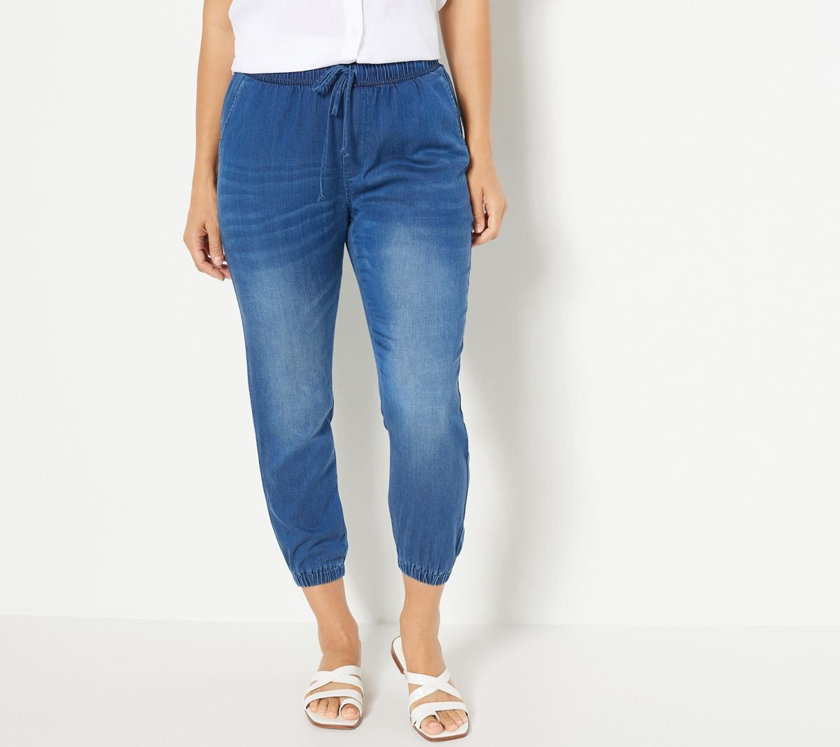 Mid-Rise Jogger Pants