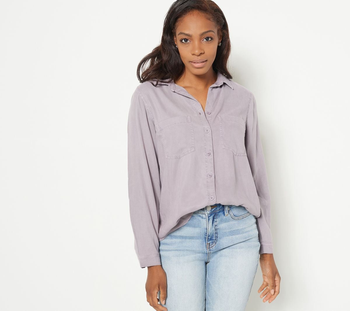 Long-Sleeve Button Down Shirt