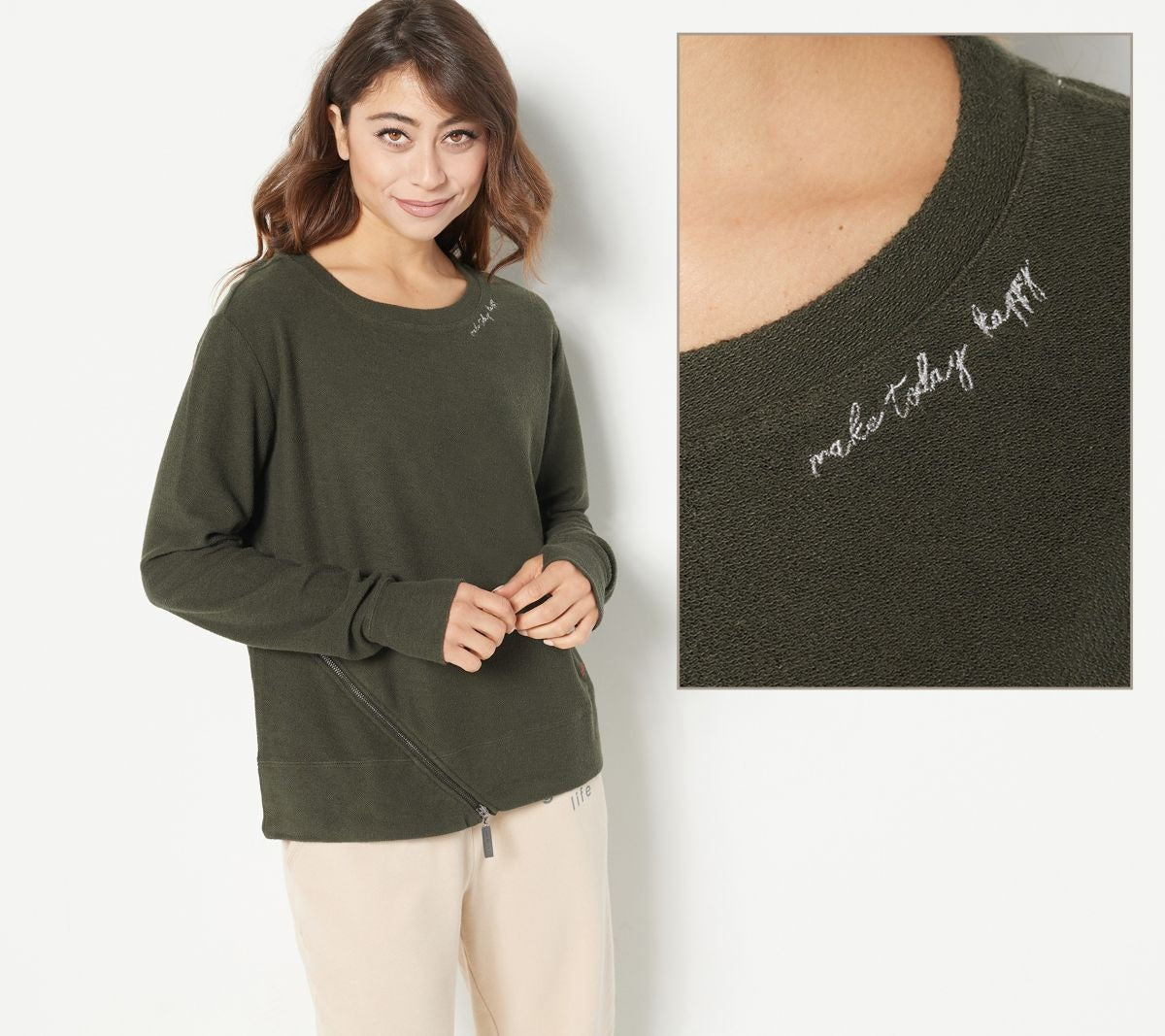 Reverse French Terry Pullover