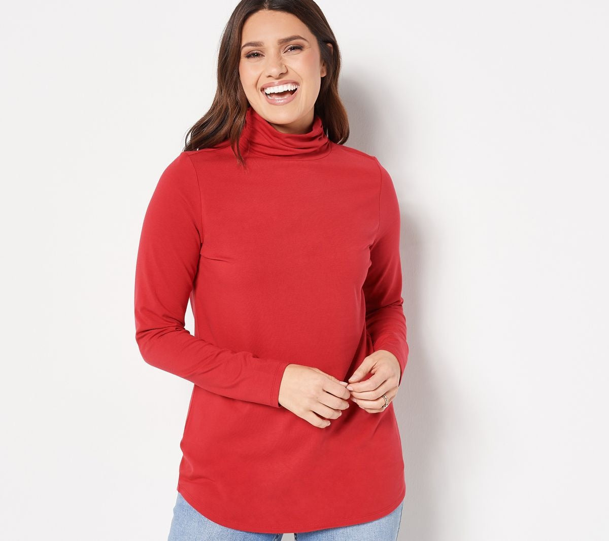 TripleLuxe Pima Ruched