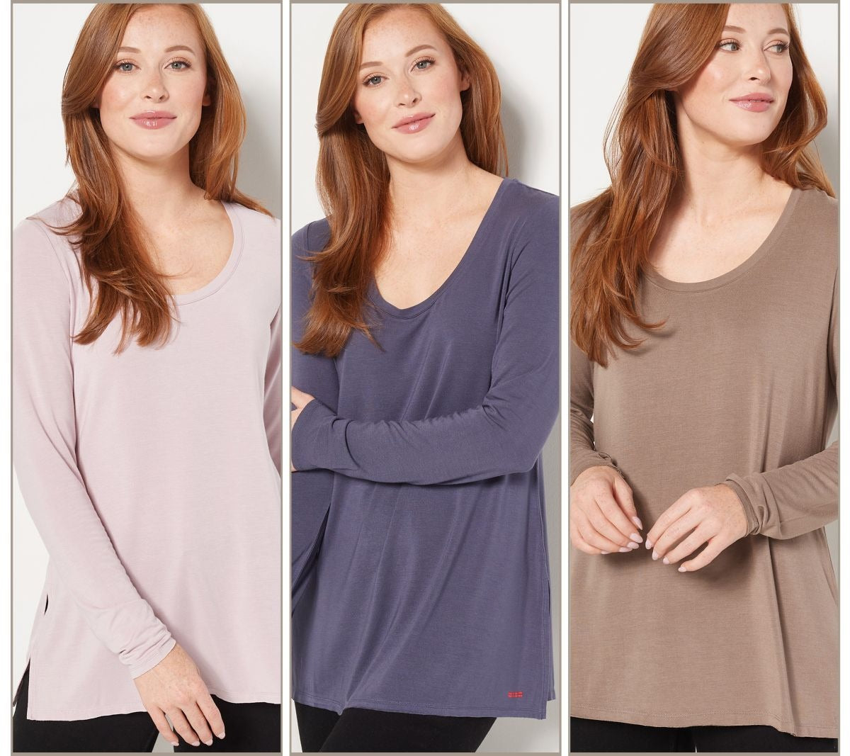 Set of Three Long Sleeve Tee