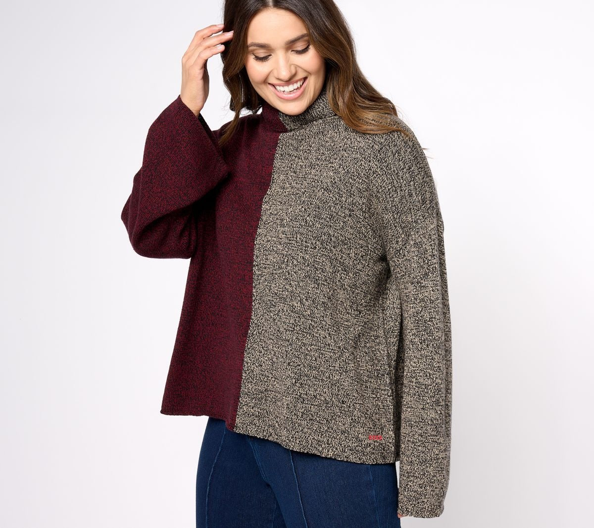 Two Tone Sweater