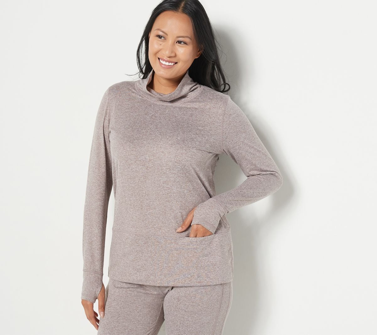 SG Sport Petite Heather Knit