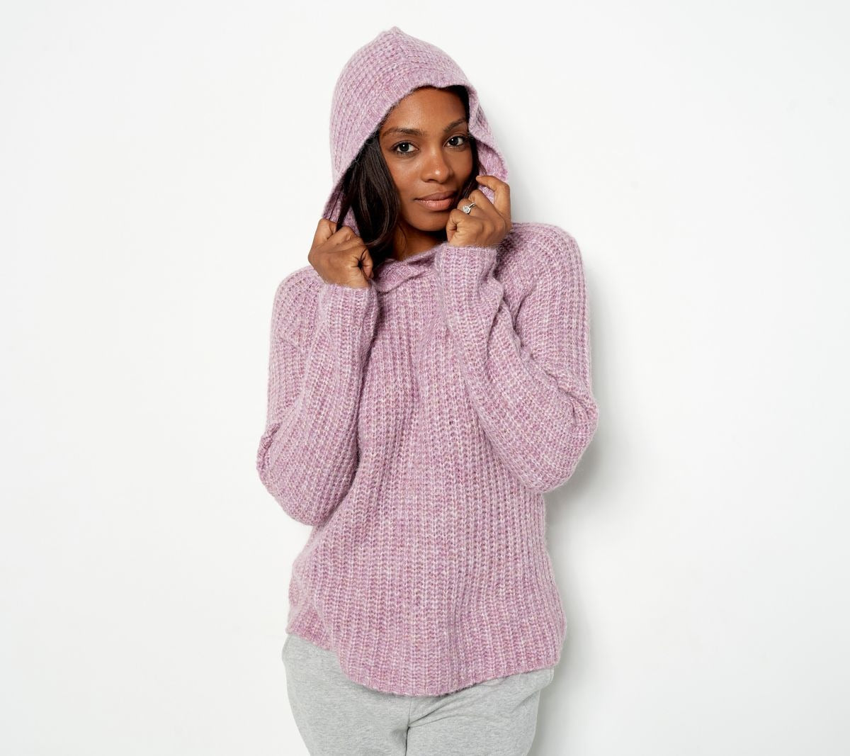 Brushed Raglan-Sleeve