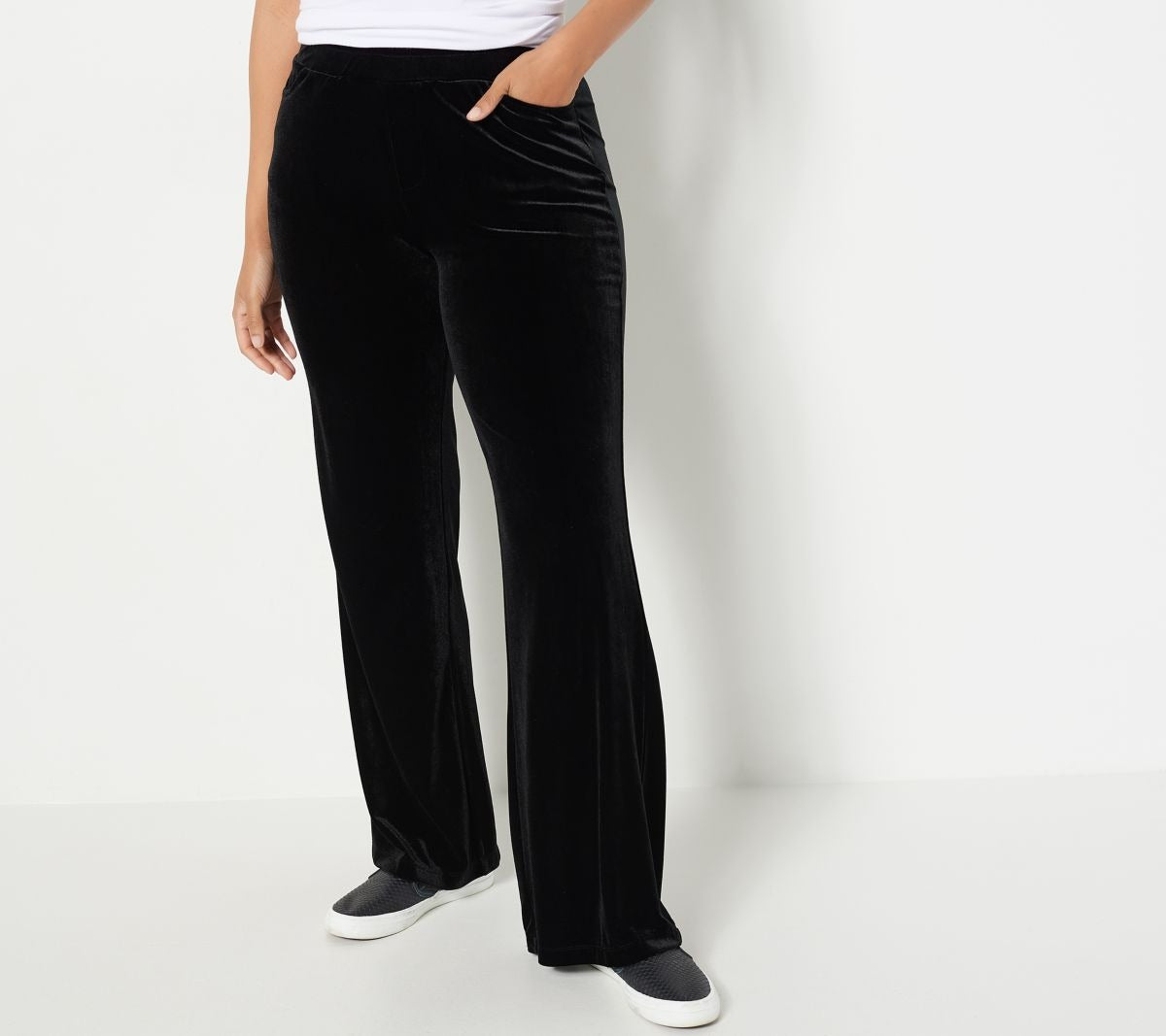 Velvet Wide Leg Knit