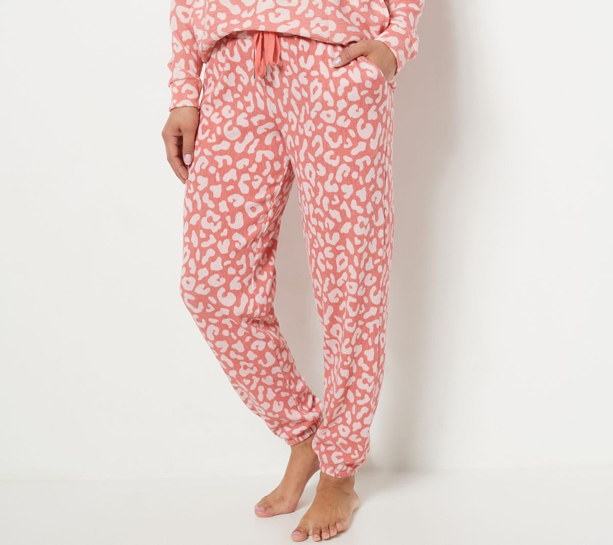 Ottoman Rib Jogger Pants