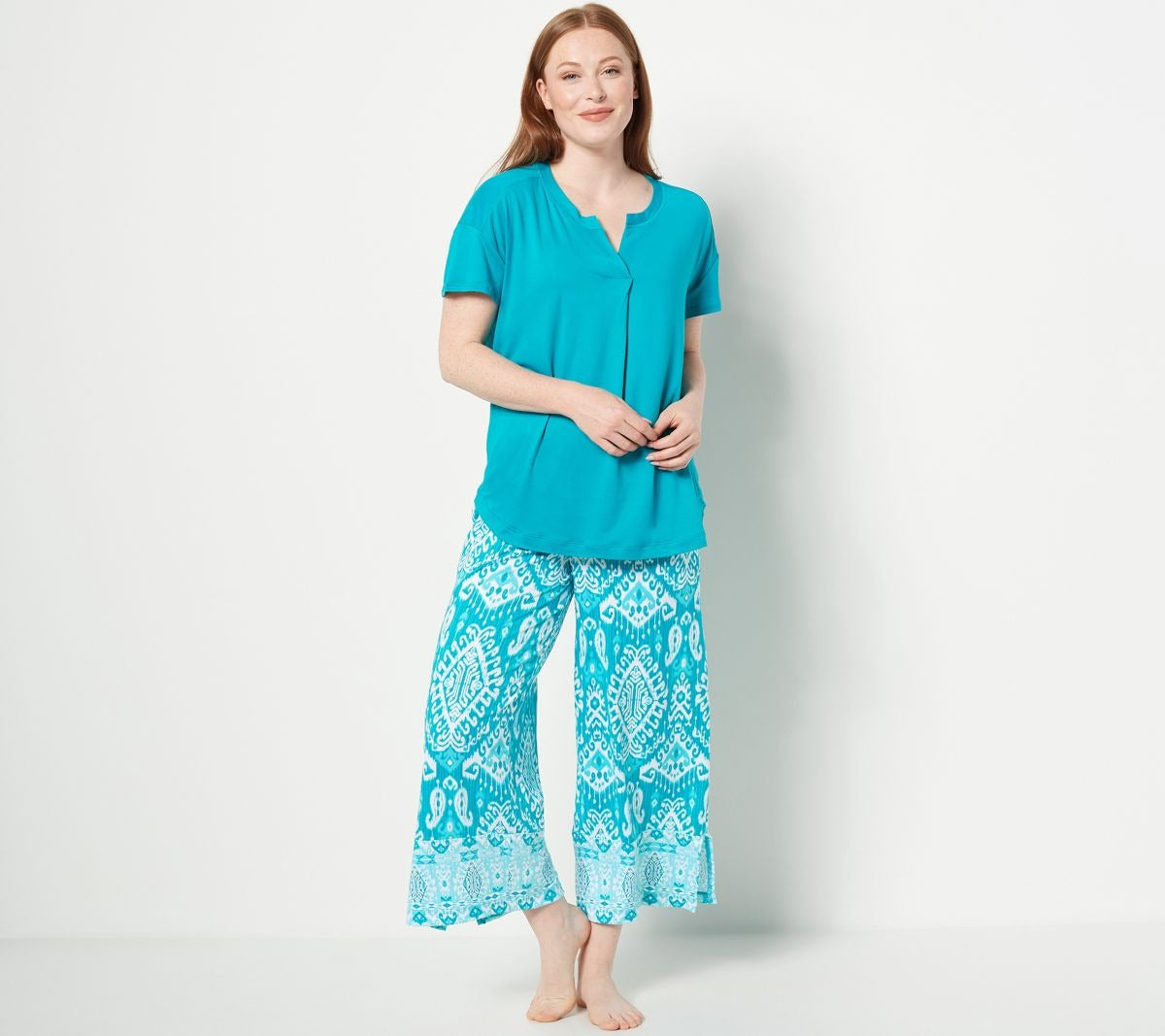 Feather Soft Wicking Cropped