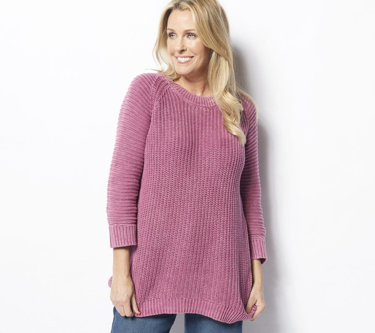 Sun Faded Cotton 3/4