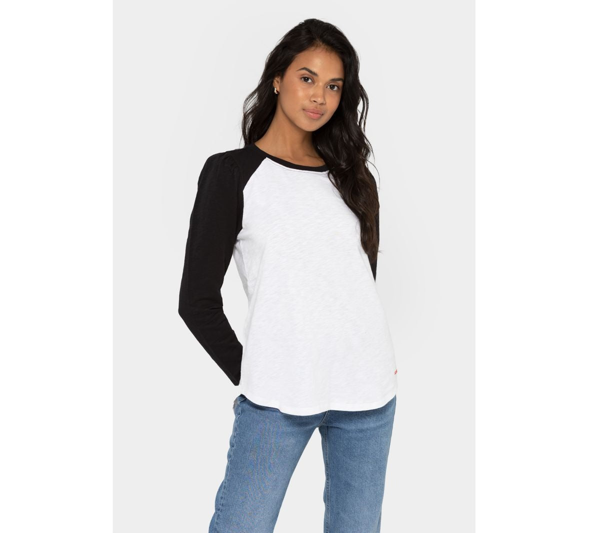 Slub Knit Princess Sleeve Tee