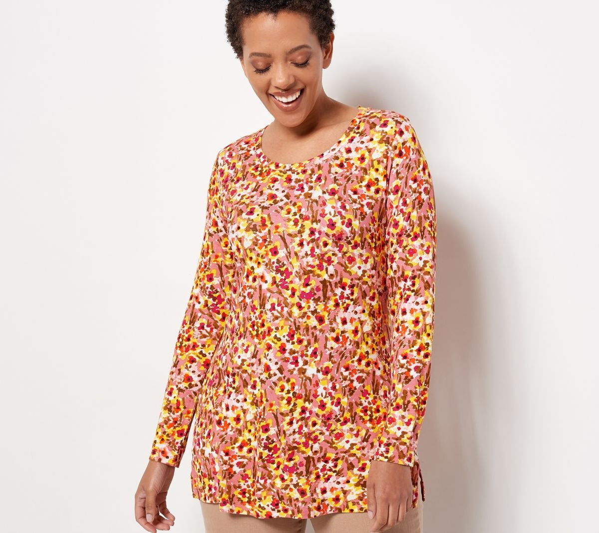 Elements Scoop-Neck Long