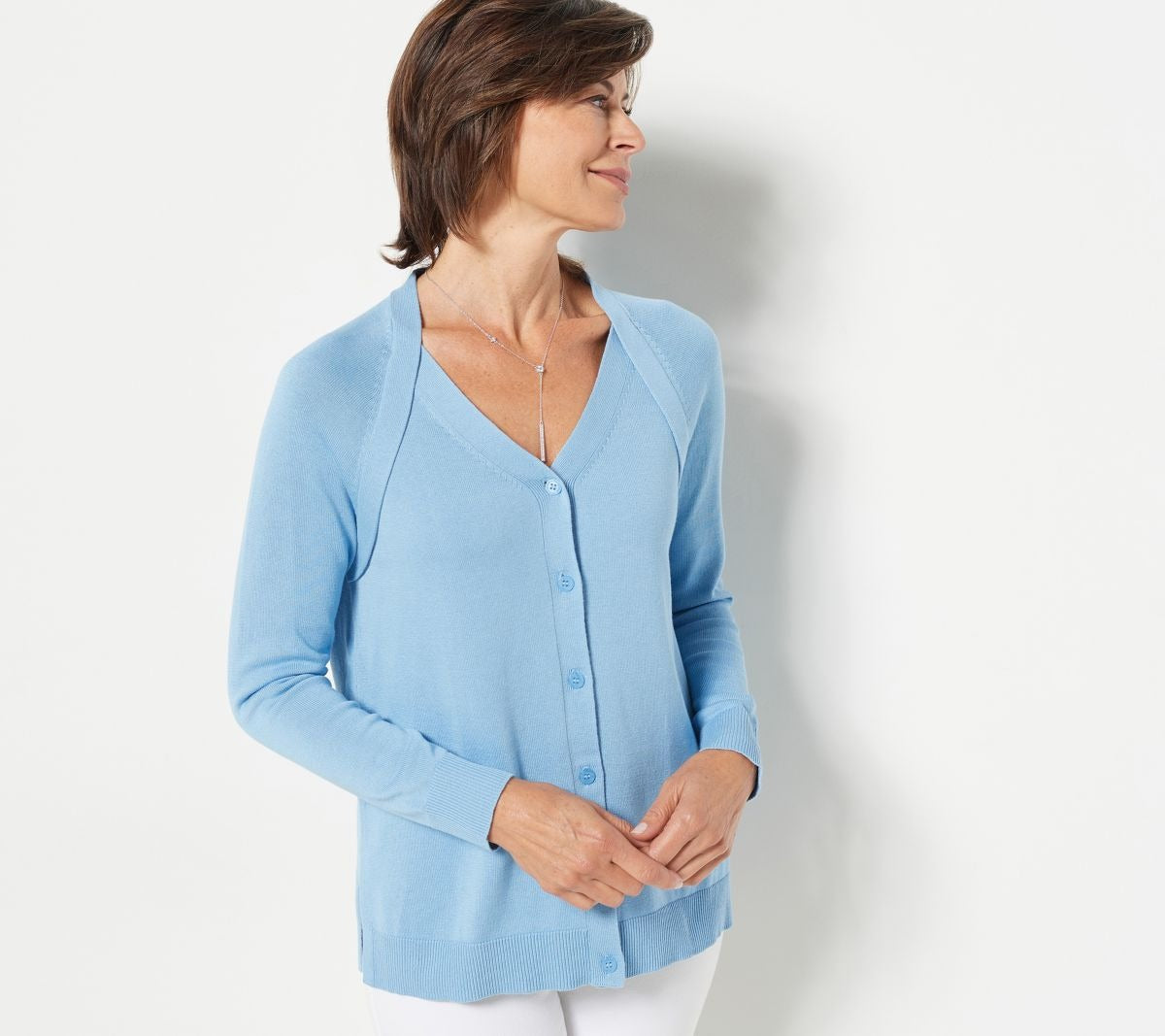 Button Front Sweater