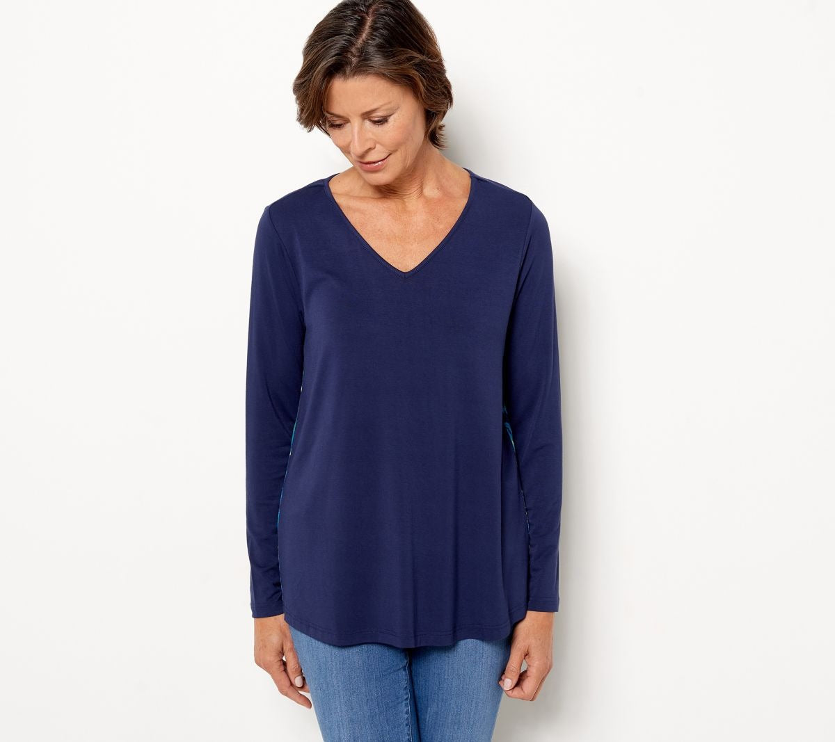 Mixed Media Print Top