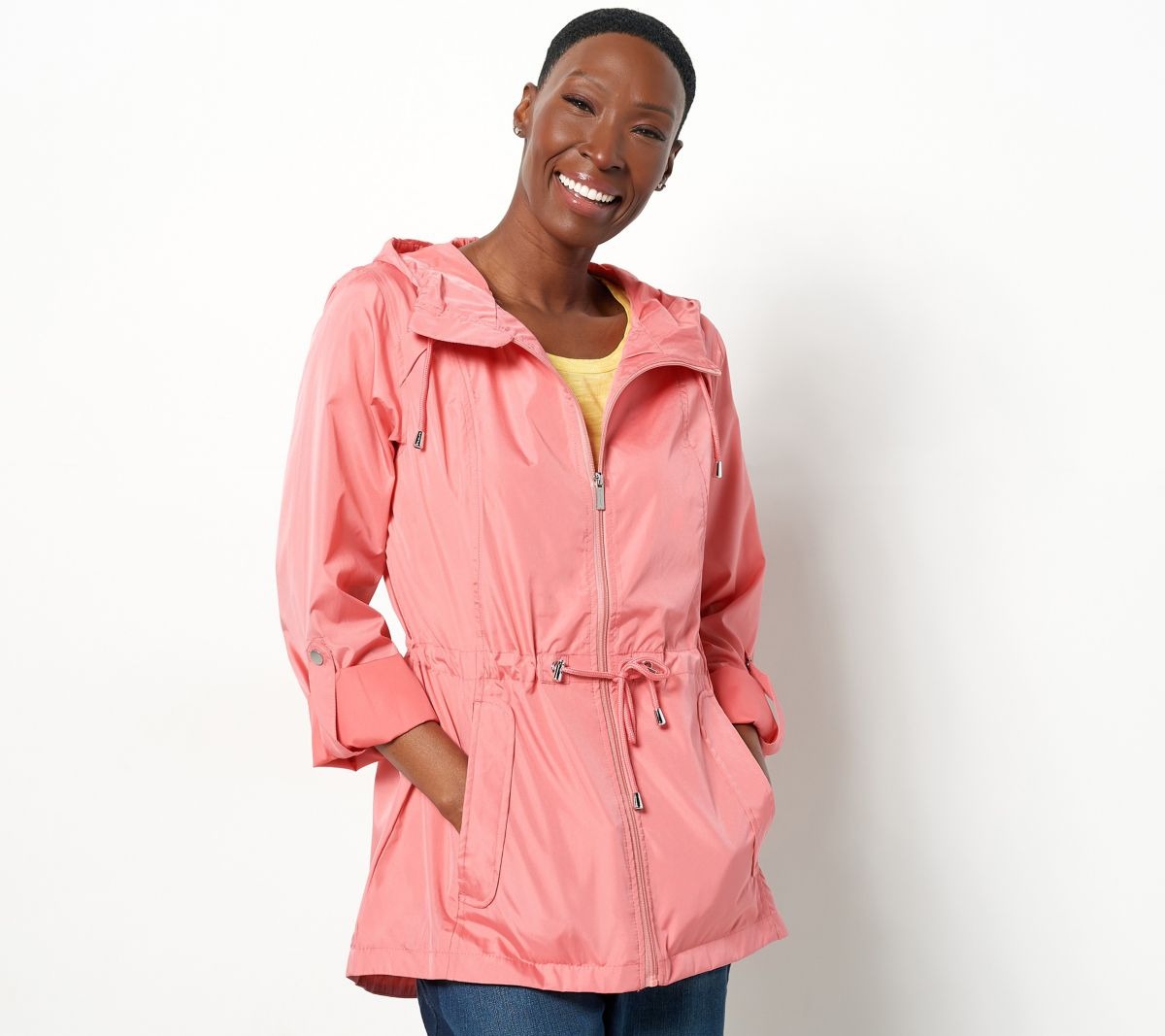 Water Resistant Parka with Hood