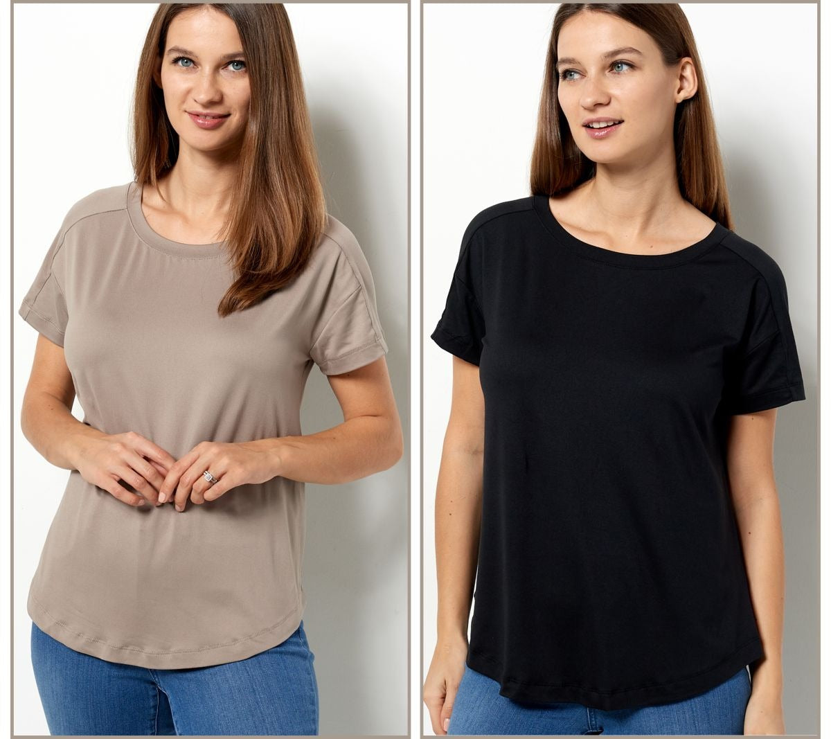 Cozy Jersey Set of Two Tops